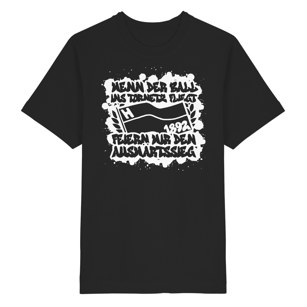 Auswärtssieg - Heavy Oversized Organic Shirt – Bild 2