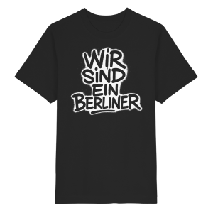 Wir sind ein Berliner - Heavy Oversized Organic Shirt