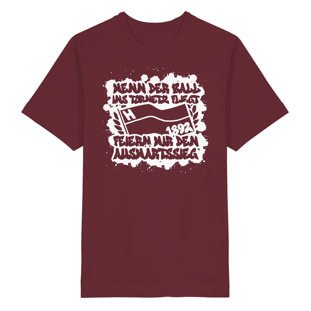 Auswärtssieg - Heavy Oversized Organic Shirt – Bild 3