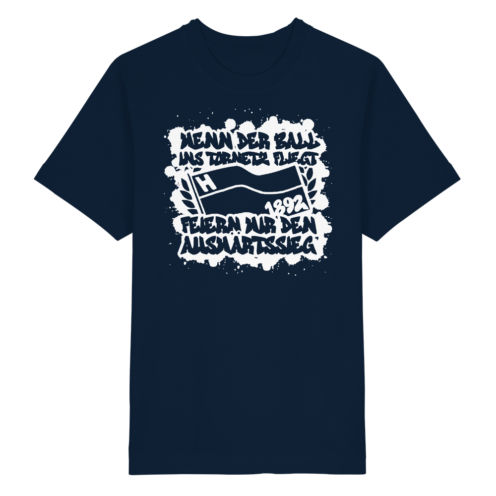 Auswärtssieg - Heavy Oversized Organic Shirt – Bild 4