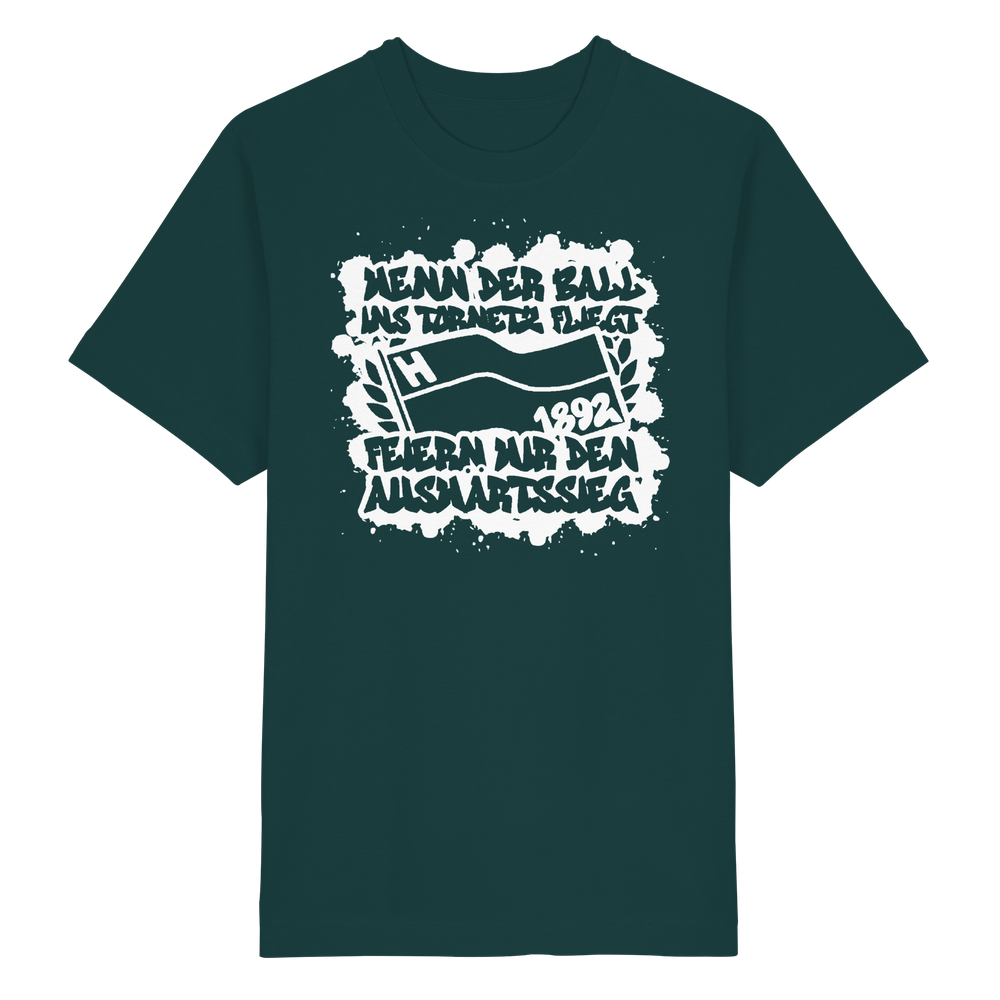 Auswärtssieg - Heavy Oversized Organic Shirt – Bild 5