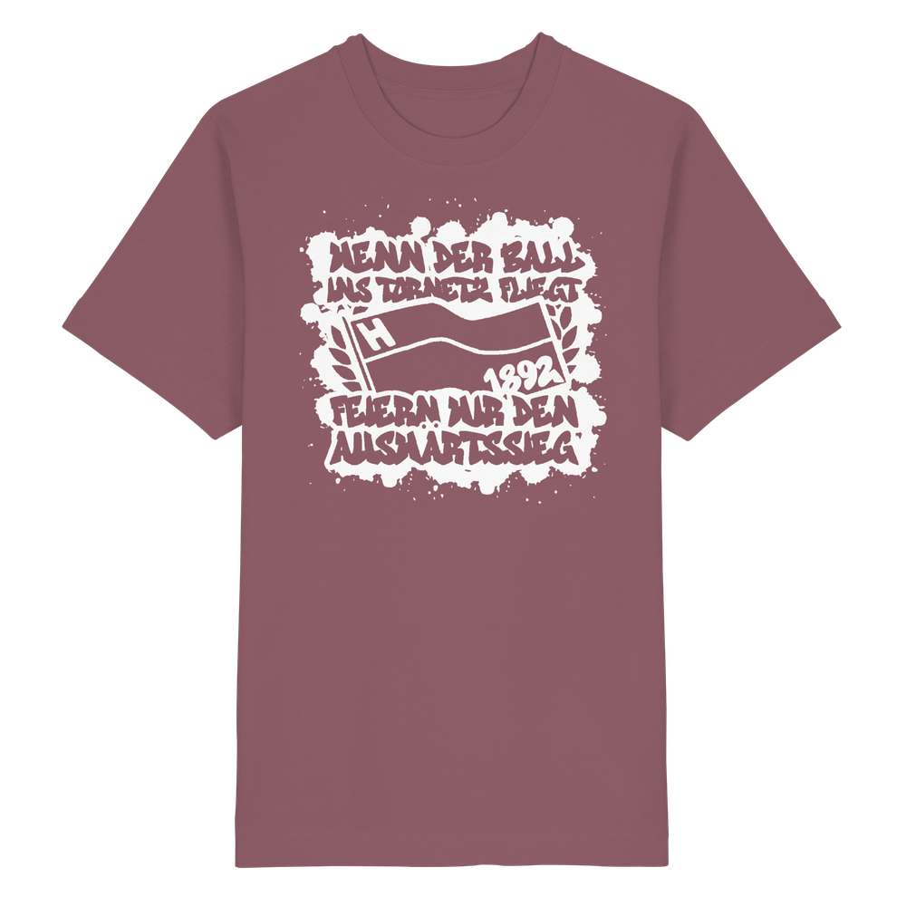 Auswärtssieg - Heavy Oversized Organic Shirt – Bild 6