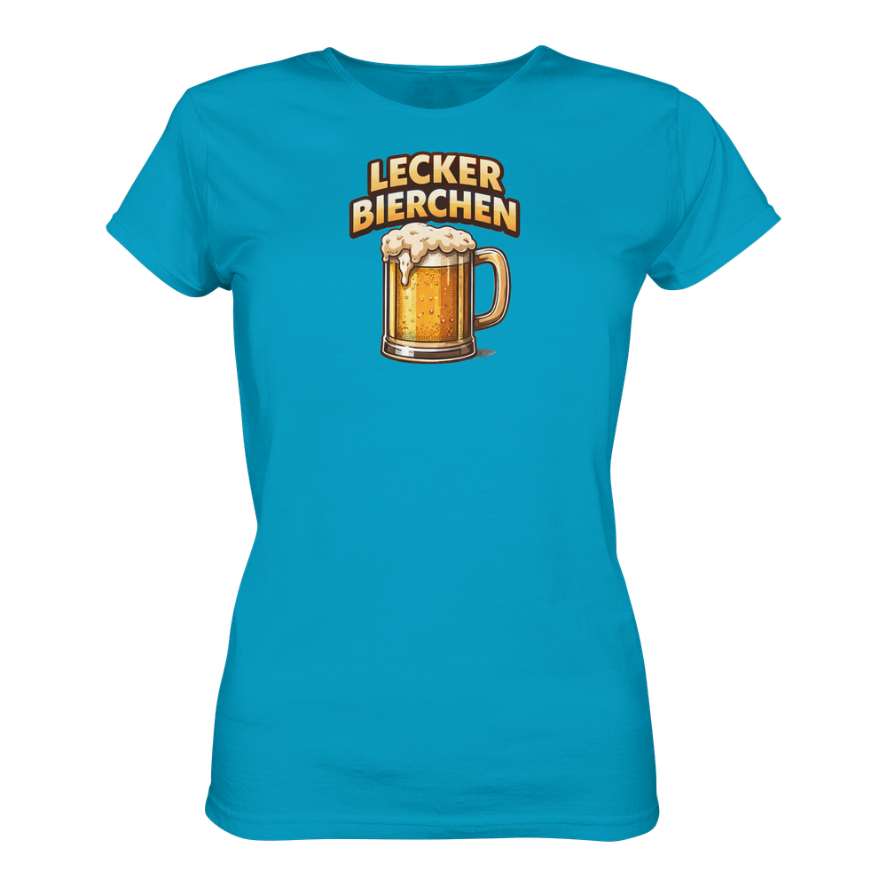 Lecker Bierchen - Ladies Premium Shirt – Bild 2
