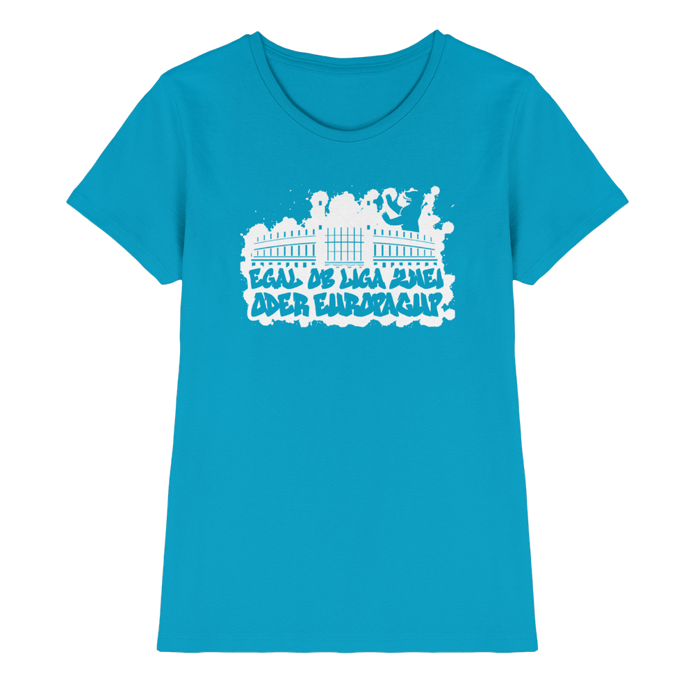 Egal ob Liga Zwei - Ladies Premium Shirt