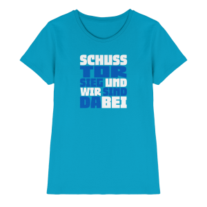 Schuss Tor Sieg - Ladies Premium Shirt