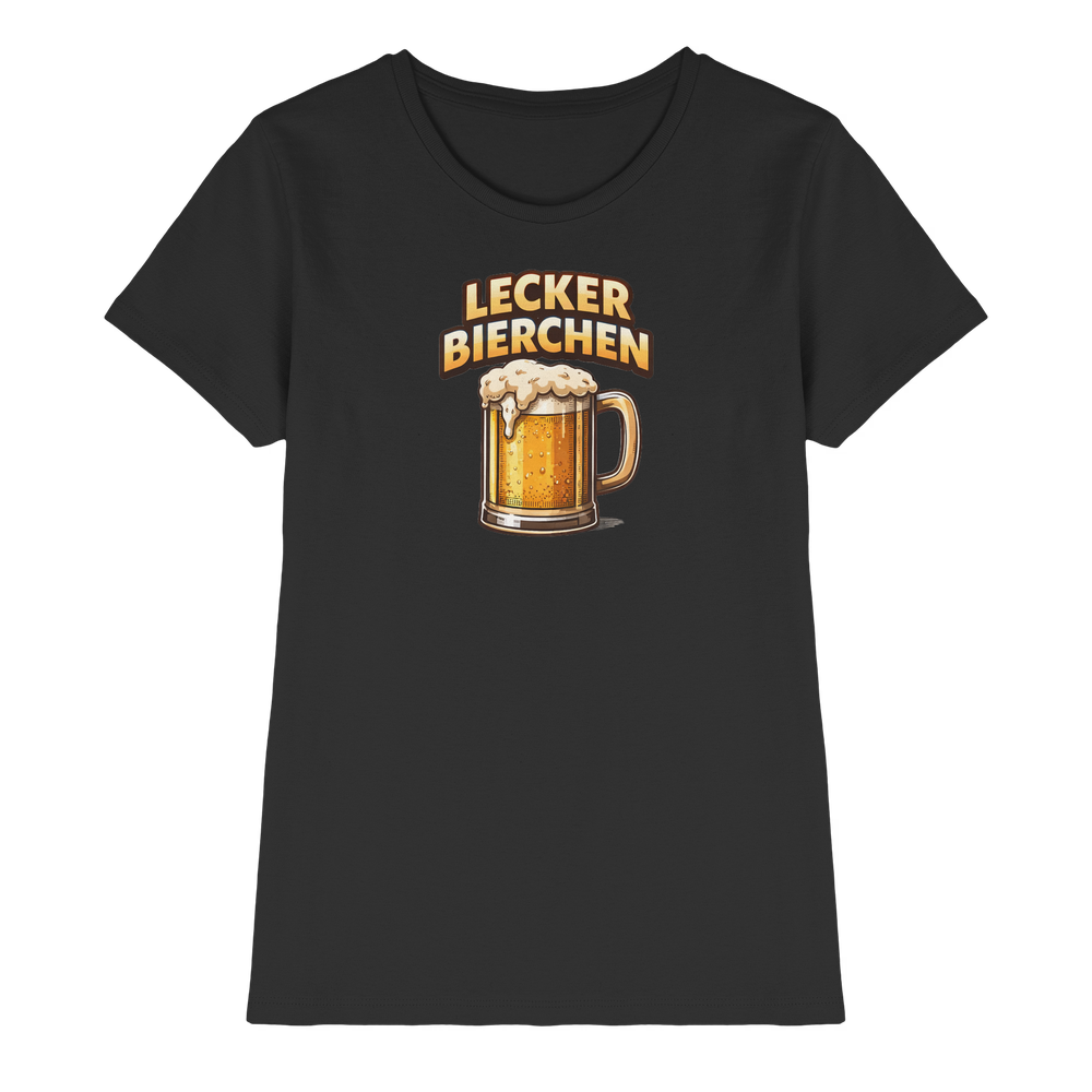 Lecker Bierchen - Ladies Premium Shirt – Bild 4