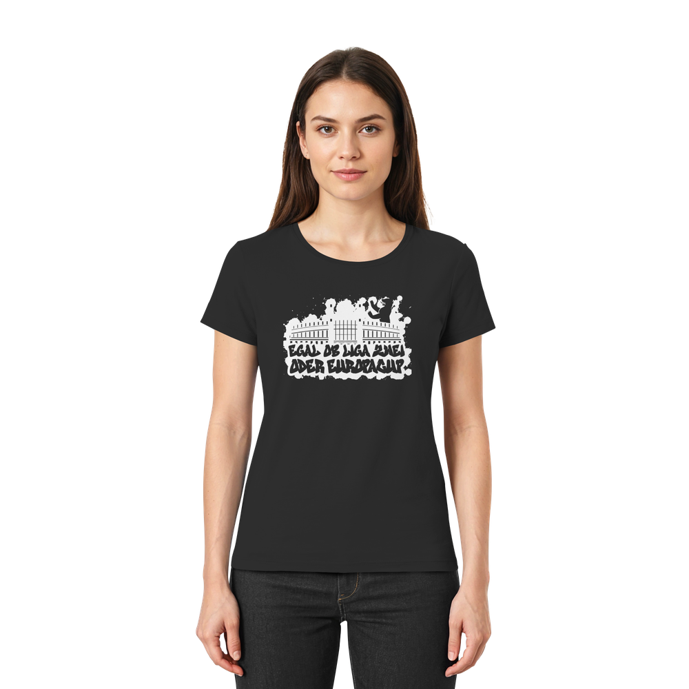 Egal ob Liga Zwei - Ladies Premium Shirt – Bild 4