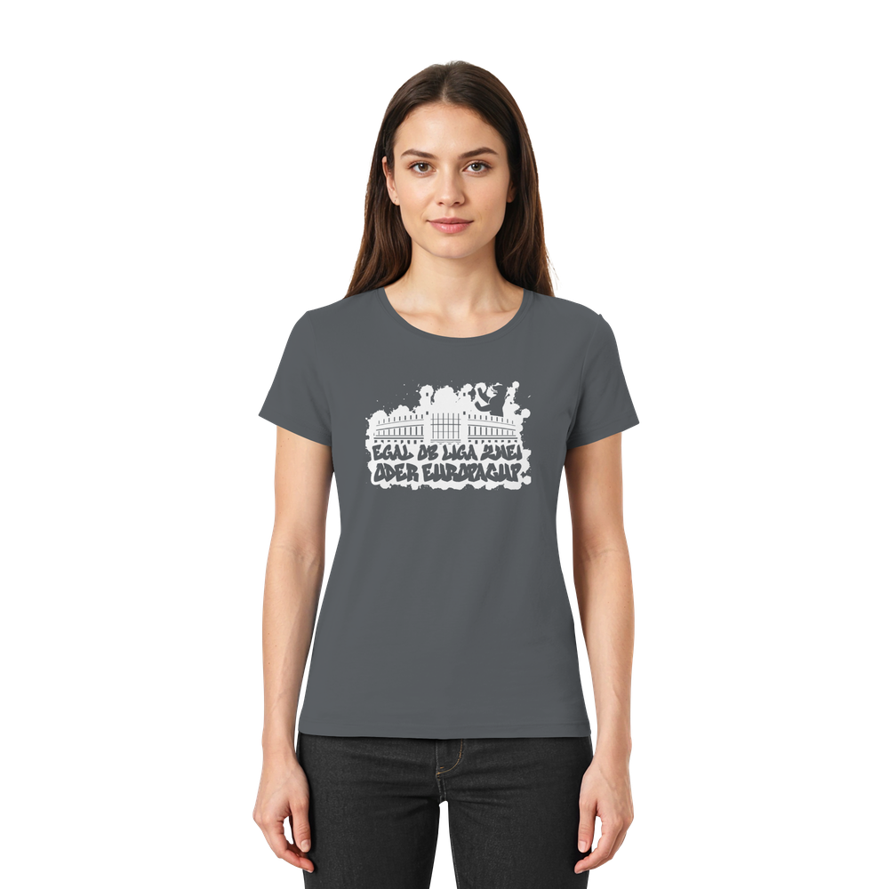 Egal ob Liga Zwei - Ladies Premium Shirt – Bild 9