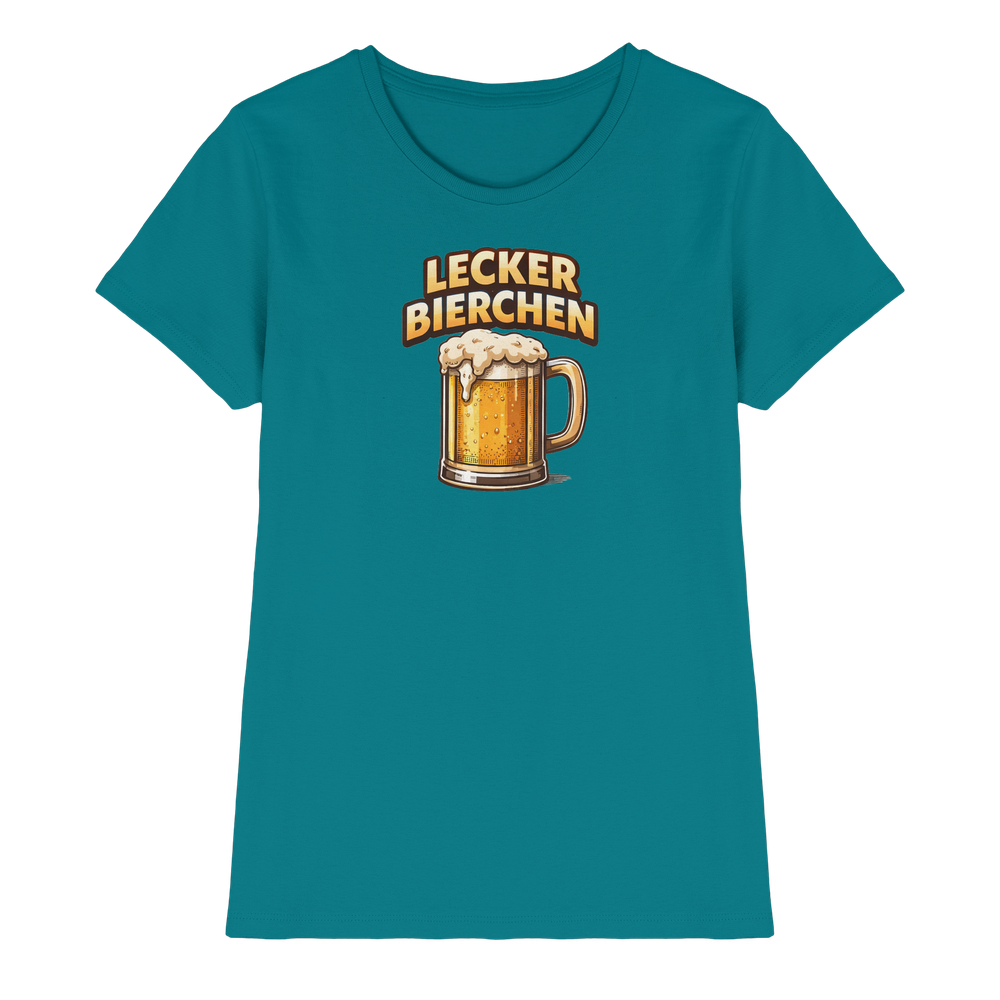 Lecker Bierchen - Ladies Premium Shirt – Bild 11
