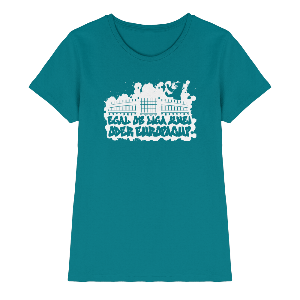 Egal ob Liga Zwei - Ladies Premium Shirt – Bild 12