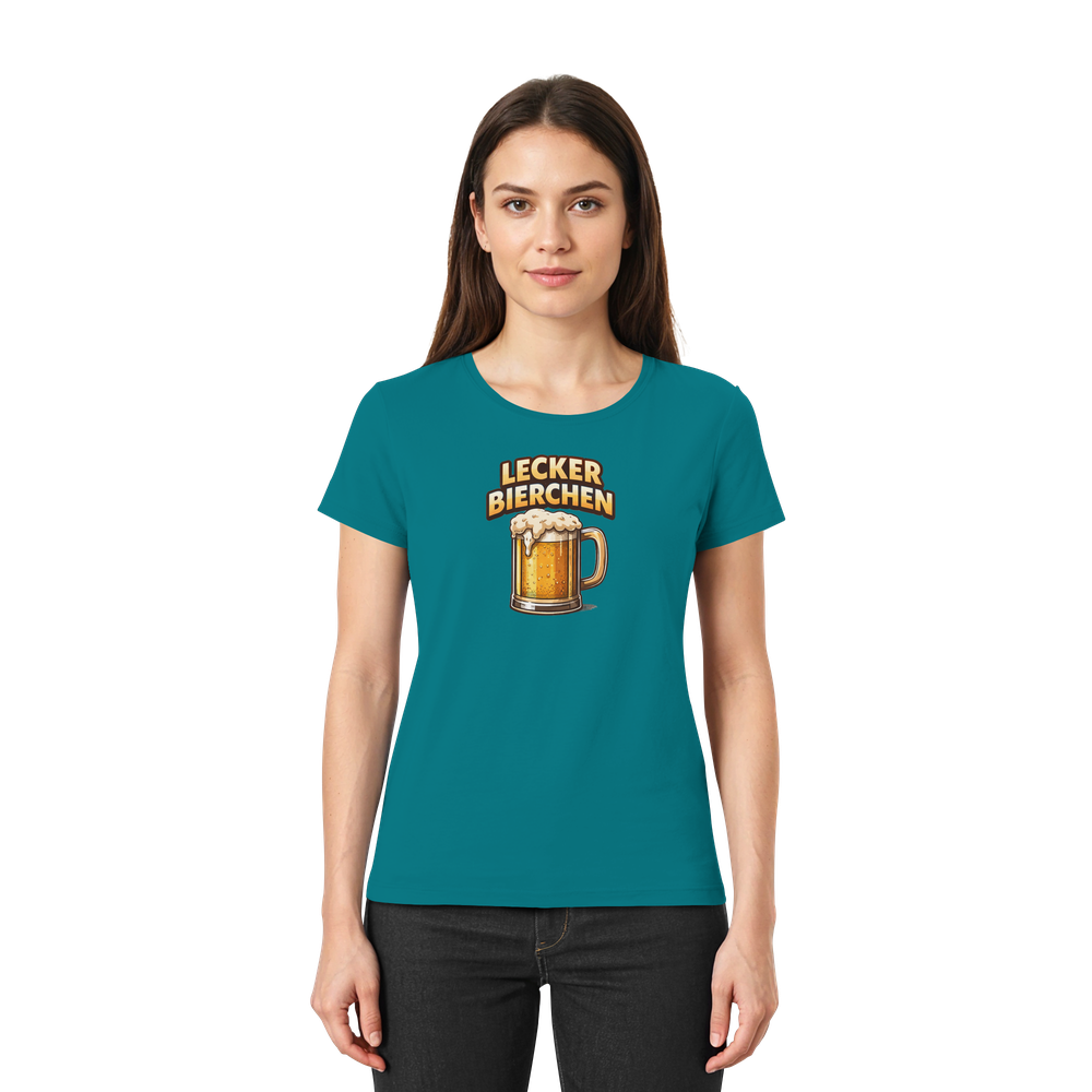 Lecker Bierchen - Ladies Premium Shirt – Bild 10