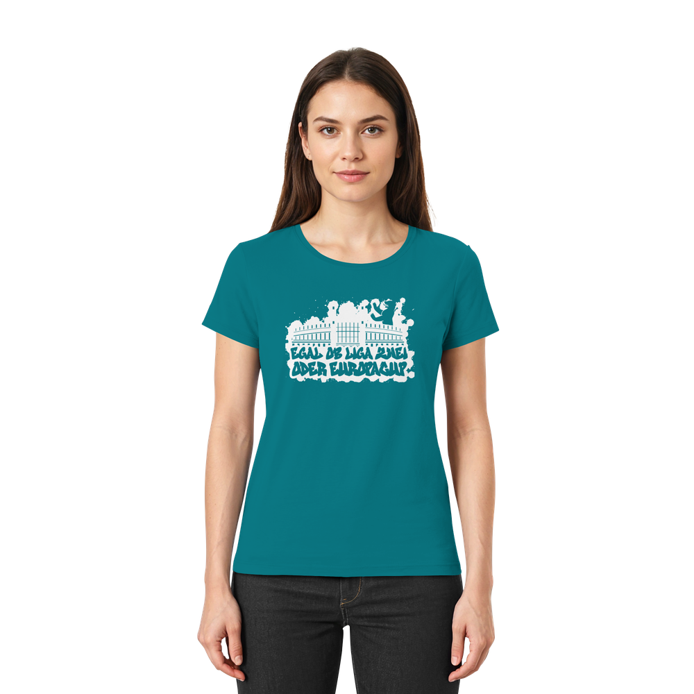 Egal ob Liga Zwei - Ladies Premium Shirt – Bild 10
