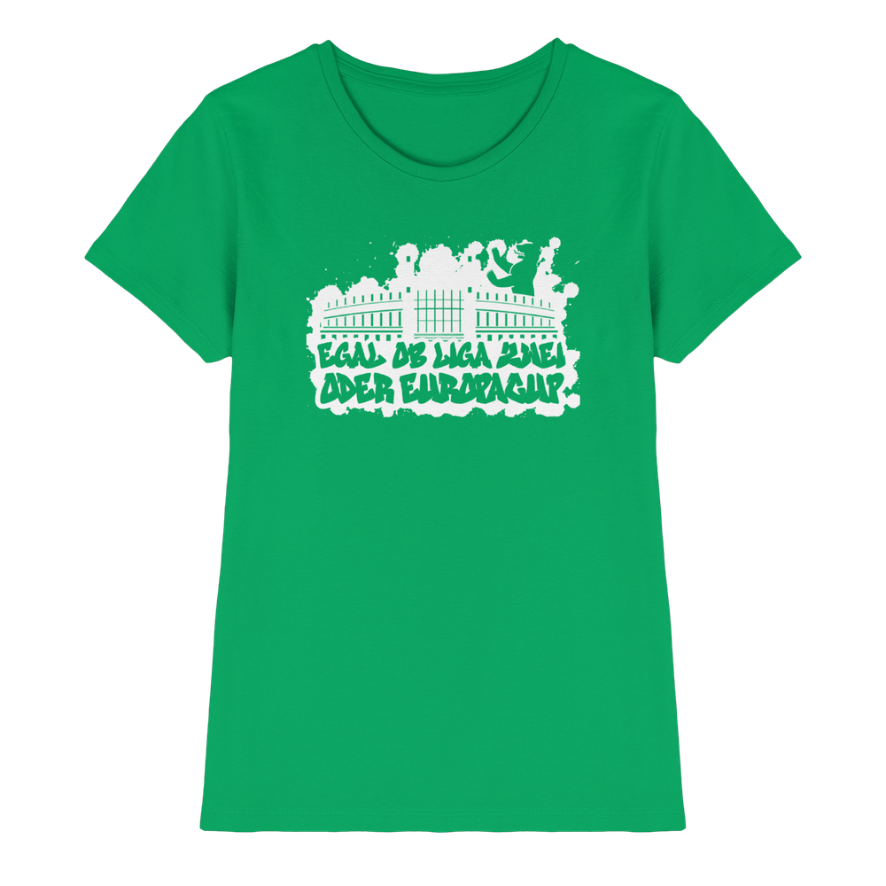 Egal ob Liga Zwei - Ladies Premium Shirt – Bild 15
