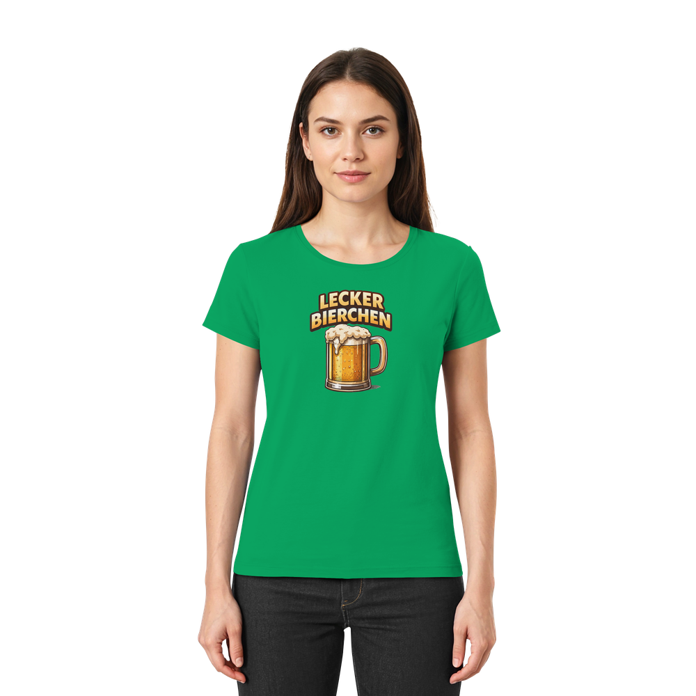 Lecker Bierchen - Ladies Premium Shirt – Bild 15