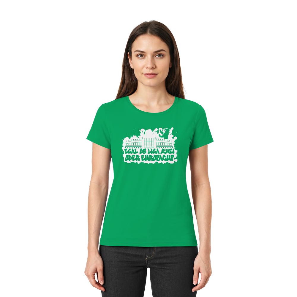 Egal ob Liga Zwei - Ladies Premium Shirt – Bild 13