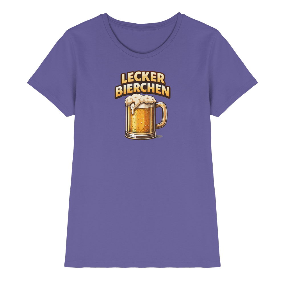 Lecker Bierchen - Ladies Premium Shirt – Bild 18
