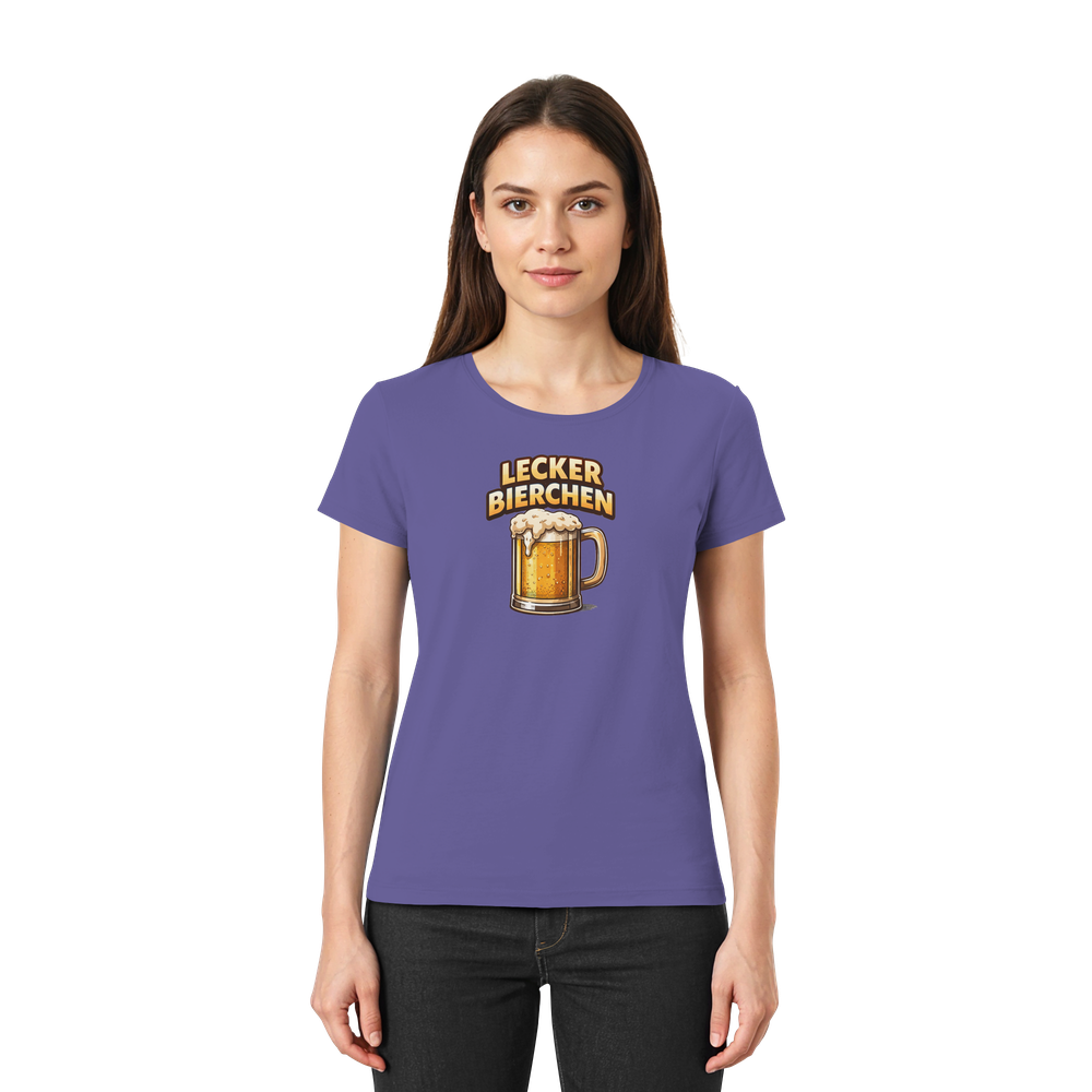 Lecker Bierchen - Ladies Premium Shirt – Bild 17