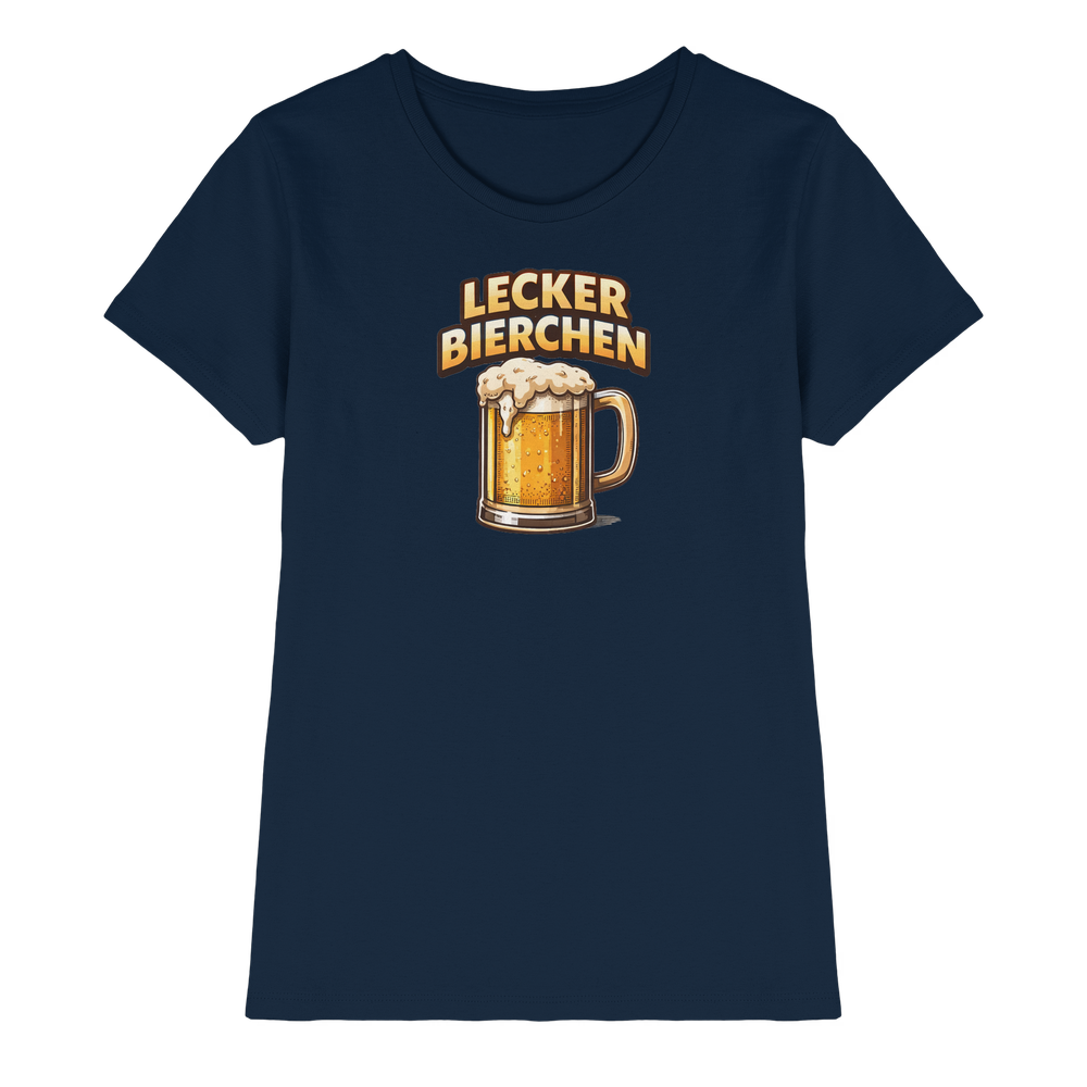 Lecker Bierchen - Ladies Premium Shirt – Bild 19