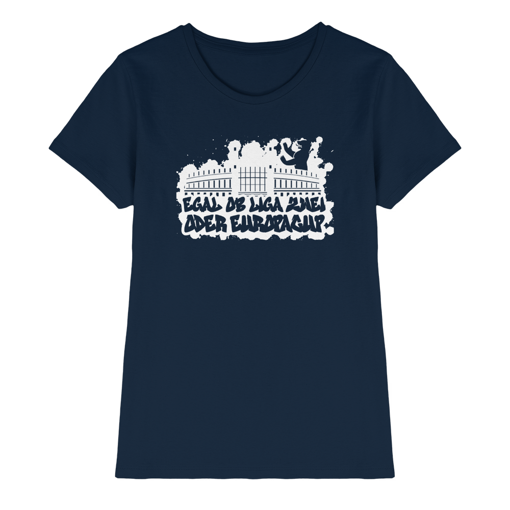Egal ob Liga Zwei - Ladies Premium Shirt – Bild 20