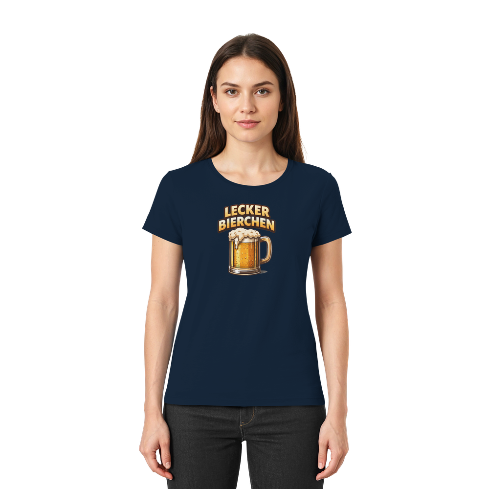 Lecker Bierchen - Ladies Premium Shirt – Bild 21