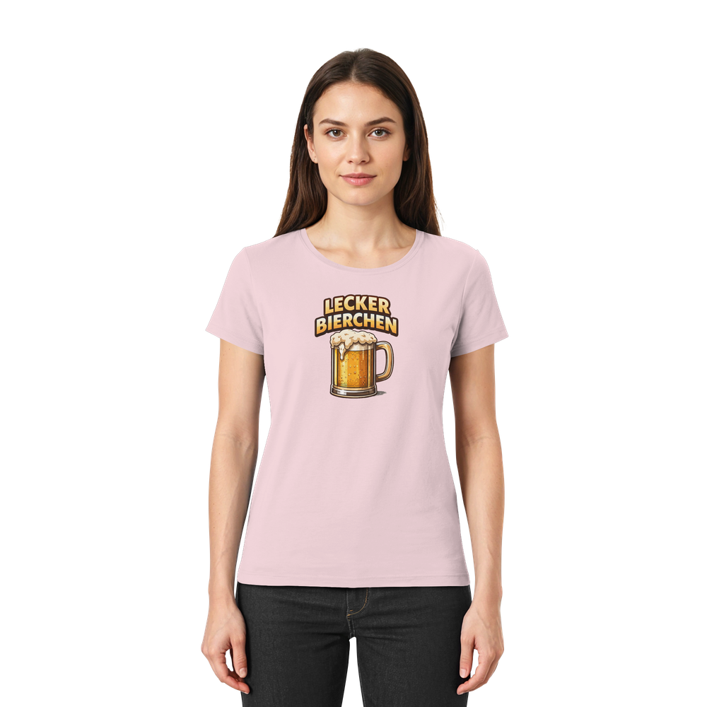 Lecker Bierchen - Ladies Premium Shirt – Bild 22