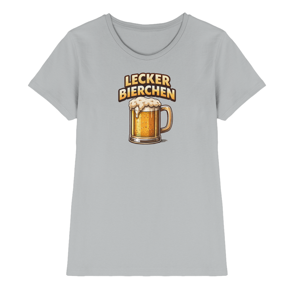Lecker Bierchen - Ladies Premium Shirt – Bild 27