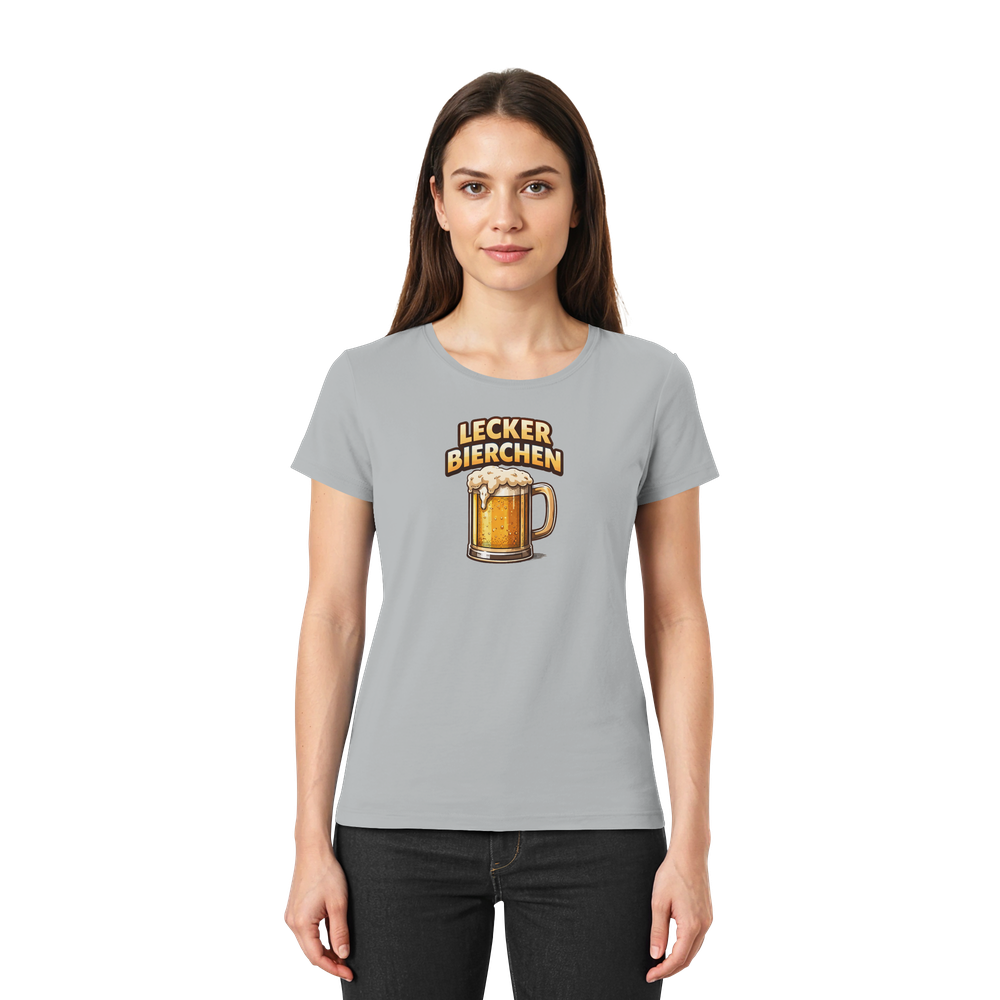 Lecker Bierchen - Ladies Premium Shirt – Bild 26
