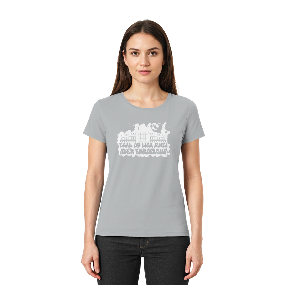 Egal ob Liga Zwei - Ladies Premium Shirt – Bild 24