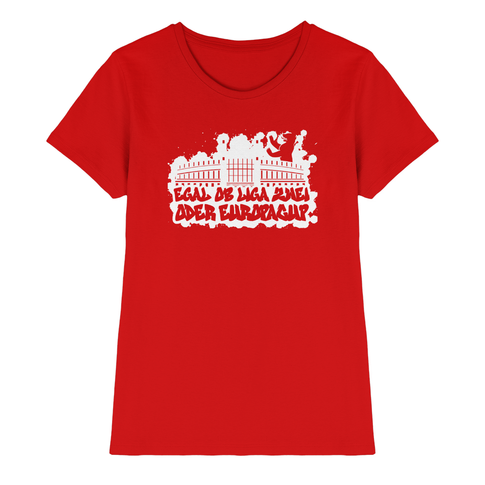 Egal ob Liga Zwei - Ladies Premium Shirt – Bild 27