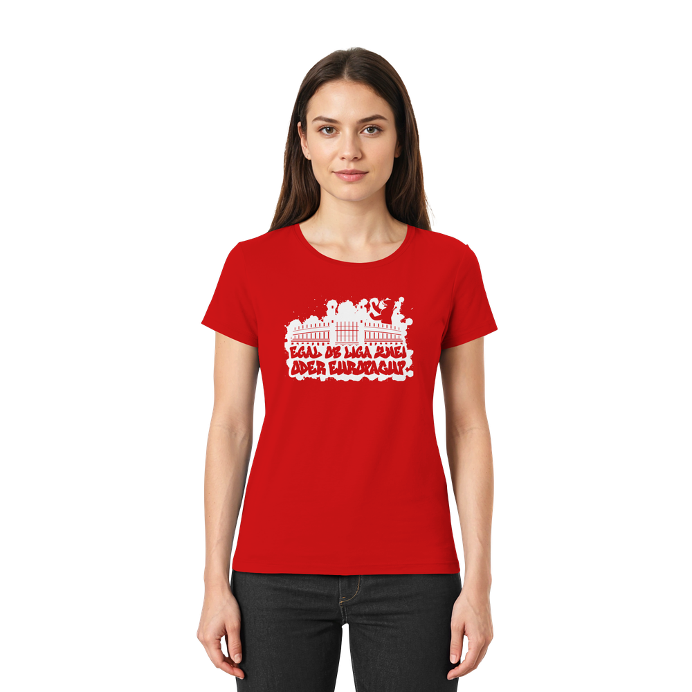 Egal ob Liga Zwei - Ladies Premium Shirt – Bild 25