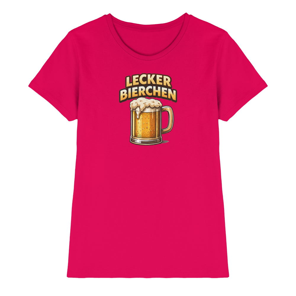 Lecker Bierchen - Ladies Premium Shirt – Bild 28