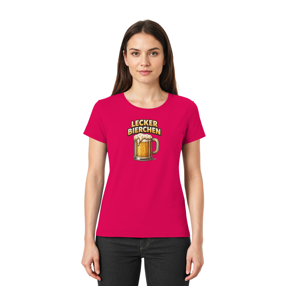Lecker Bierchen - Ladies Premium Shirt – Bild 30