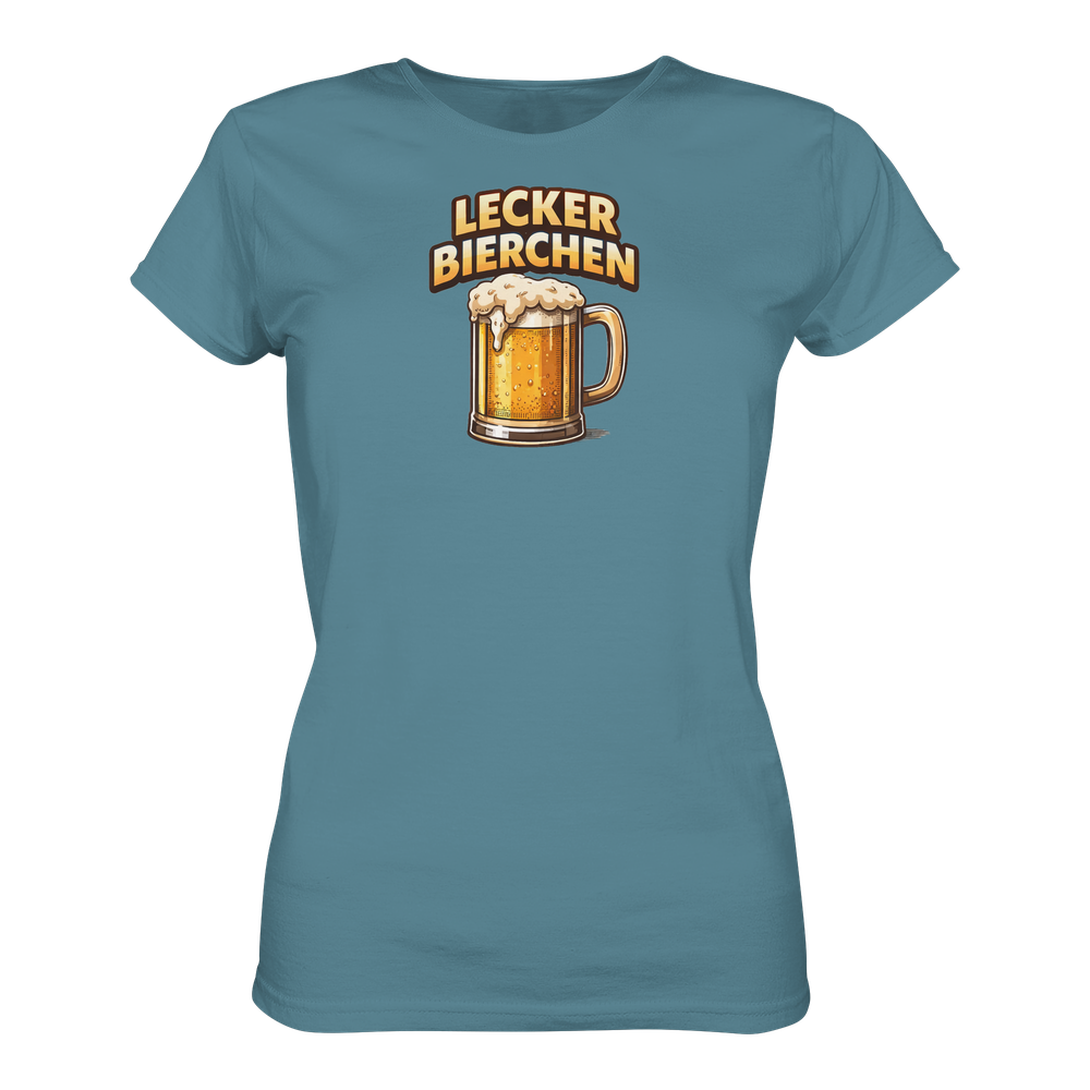 Lecker Bierchen - Ladies Premium Shirt – Bild 32