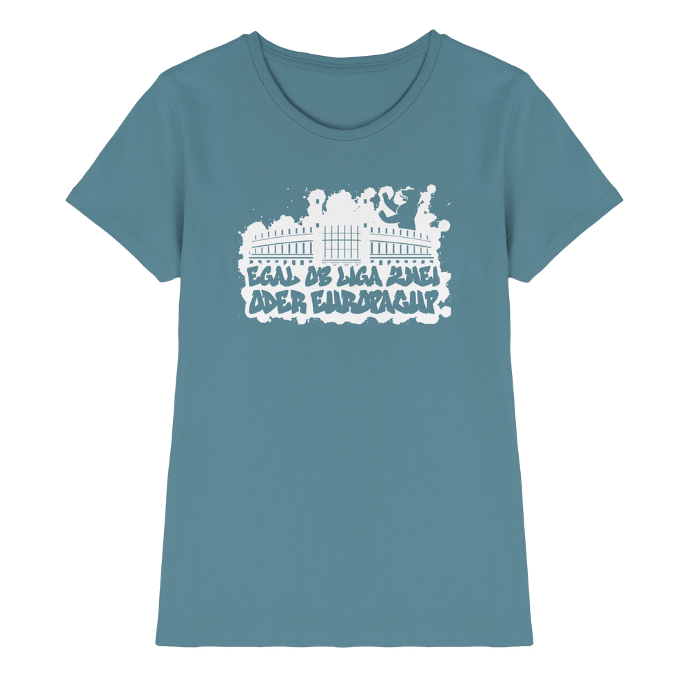 Egal ob Liga Zwei - Ladies Premium Shirt – Bild 31