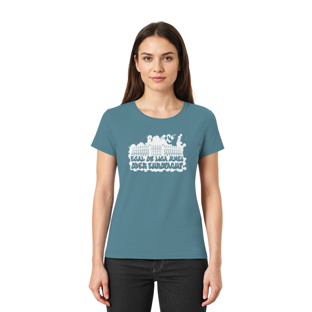 Egal ob Liga Zwei - Ladies Premium Shirt – Bild 32