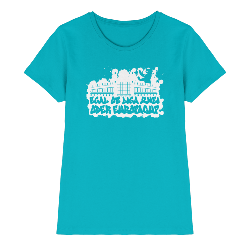 Egal ob Liga Zwei - Ladies Premium Shirt – Bild 36