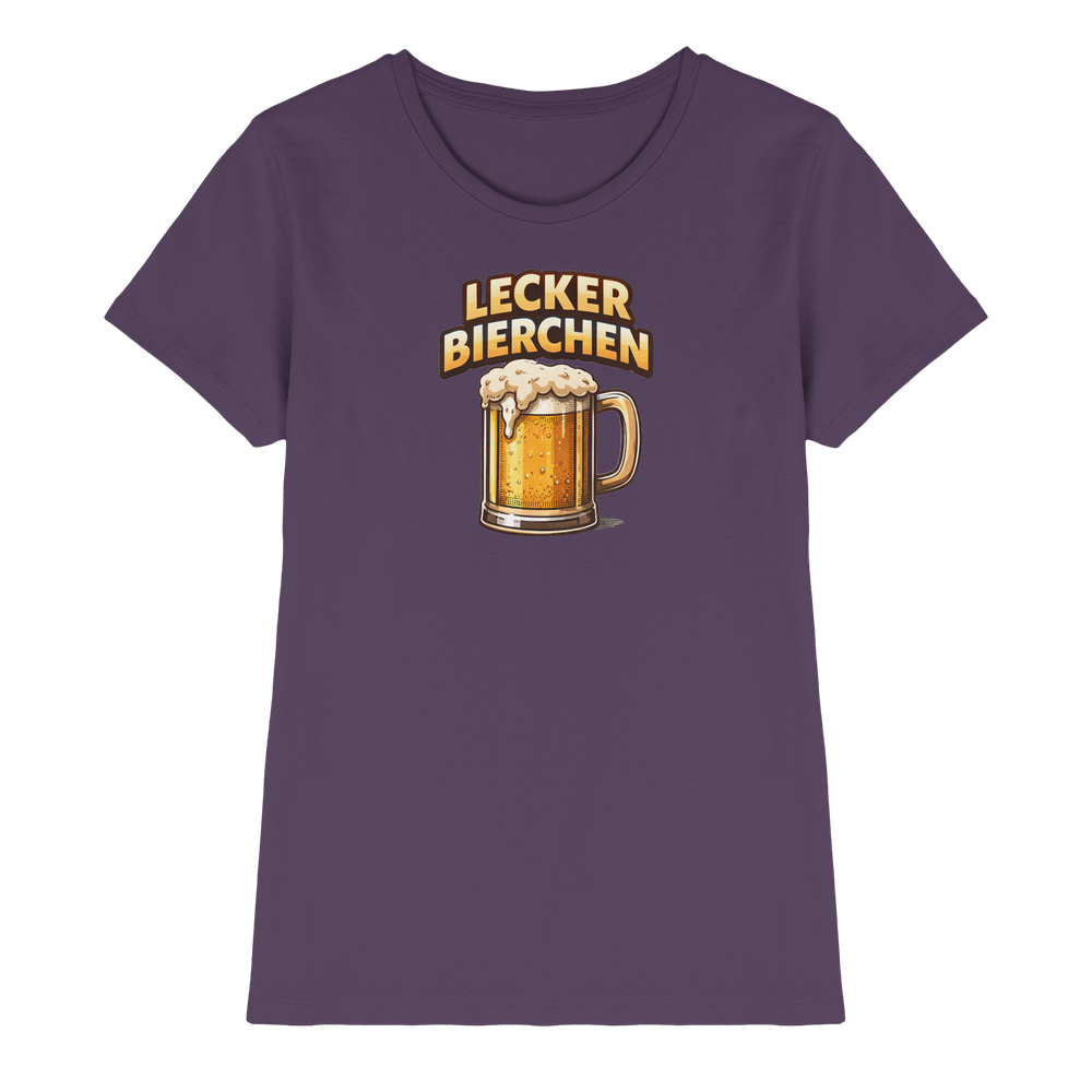 Lecker Bierchen - Ladies Premium Shirt – Bild 39