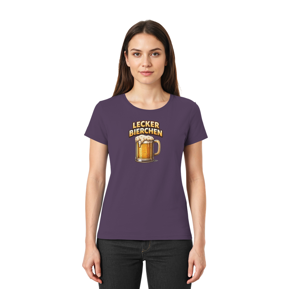 Lecker Bierchen - Ladies Premium Shirt – Bild 37