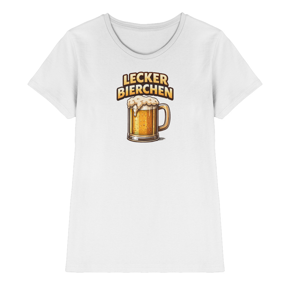 Lecker Bierchen - Ladies Premium Shirt – Bild 40