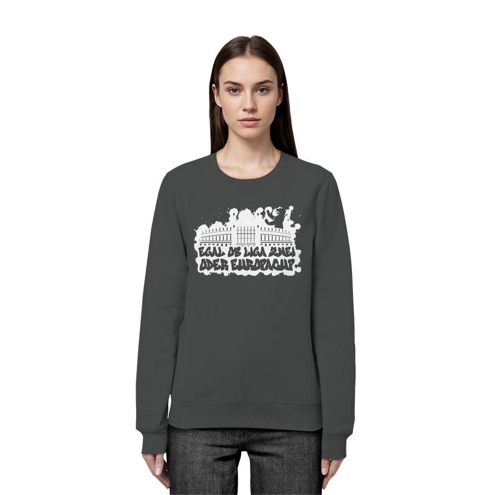 Egal ob Liga Zwei - Organic Basic Unisex Sweatshirt