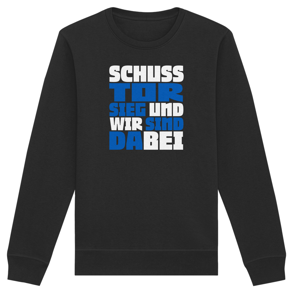 Schuss Tor Sieg - Organic Basic Unisex Sweatshirt – Bild 5