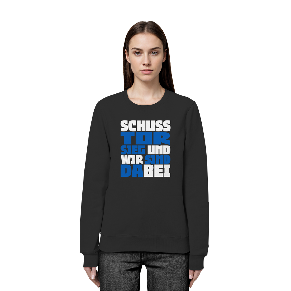 Schuss Tor Sieg - Organic Basic Unisex Sweatshirt – Bild 6