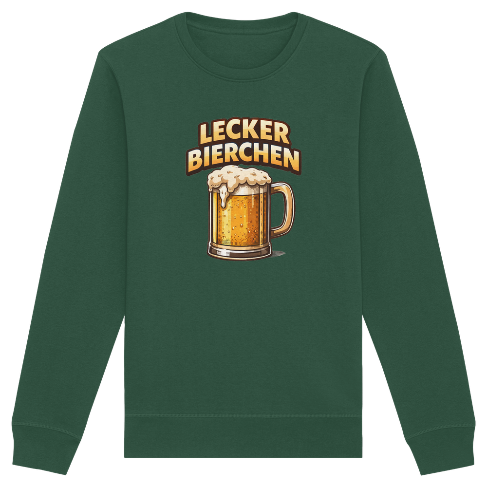Lecker Bierchen - Organic Basic Unisex Sweatshirt – Bild 7
