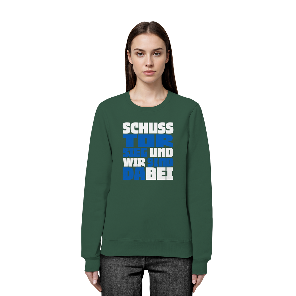 Schuss Tor Sieg - Organic Basic Unisex Sweatshirt – Bild 9