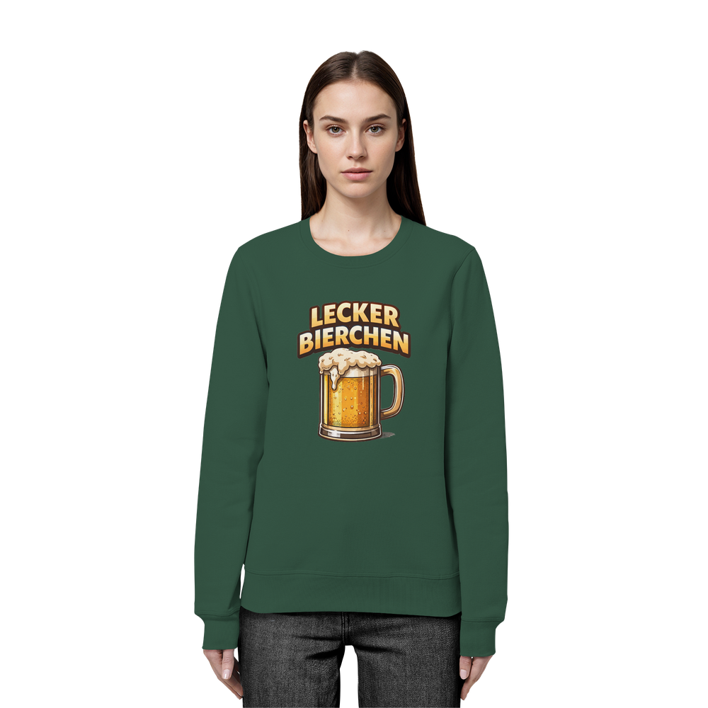Lecker Bierchen - Organic Basic Unisex Sweatshirt – Bild 6