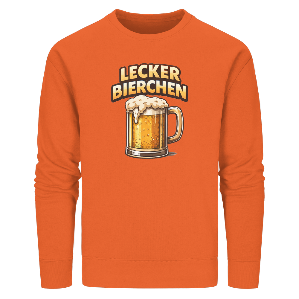 Lecker Bierchen - Organic Basic Unisex Sweatshirt – Bild 11