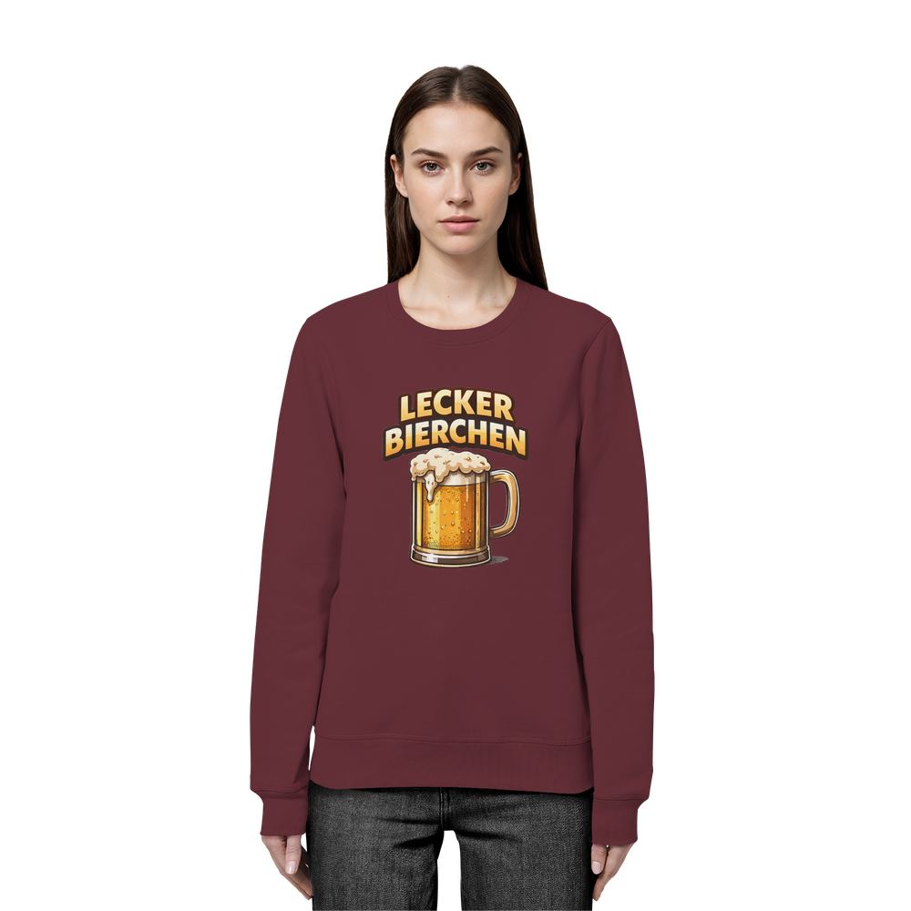 Lecker Bierchen - Organic Basic Unisex Sweatshirt – Bild 13