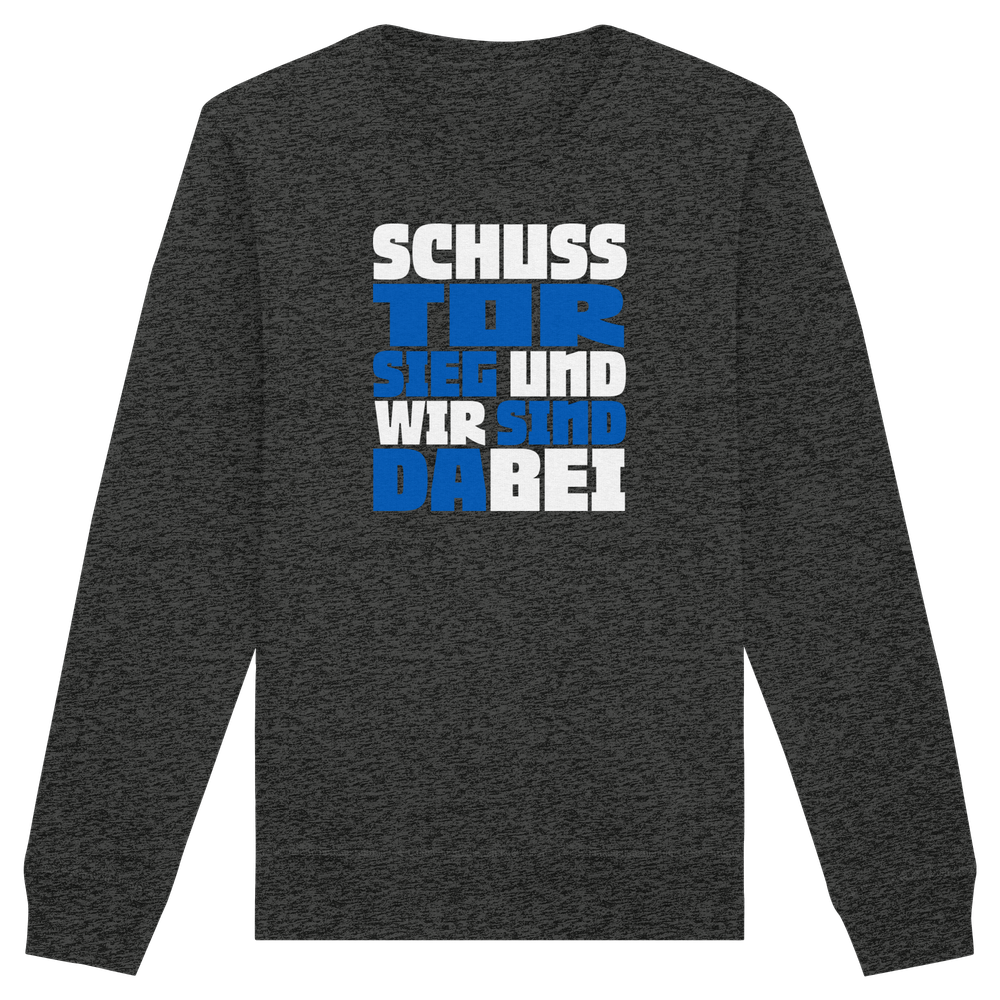 Schuss Tor Sieg - Organic Basic Unisex Sweatshirt – Bild 19