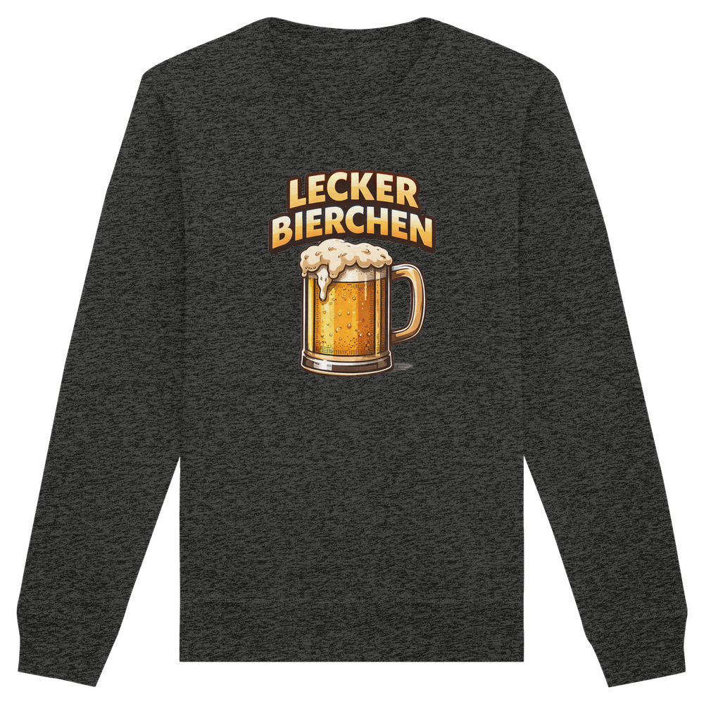 Lecker Bierchen - Organic Basic Unisex Sweatshirt – Bild 17