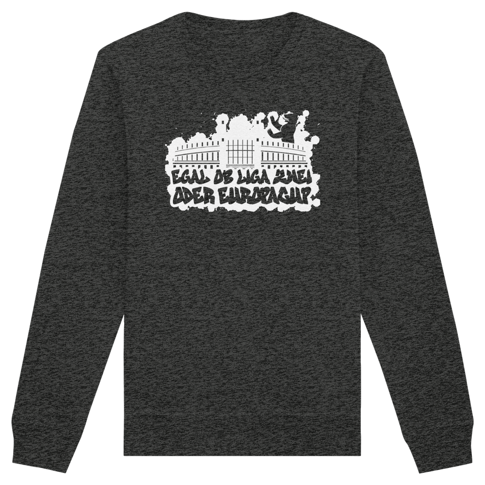 Egal ob Liga Zwei - Organic Basic Unisex Sweatshirt – Bild 19
